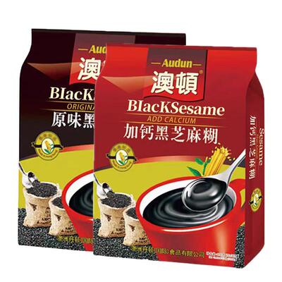 澳顿芝麻糊加钙芝麻糊原味芝麻糊袋装独立小包营养冲泡学生早餐