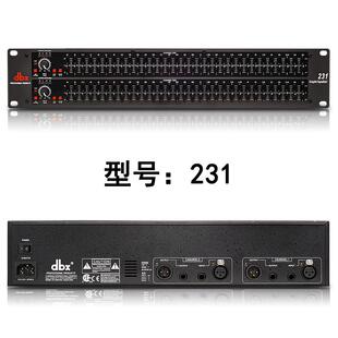 231双段均衡器/双31段专业均衡器/会议/dbx231均衡器出口版