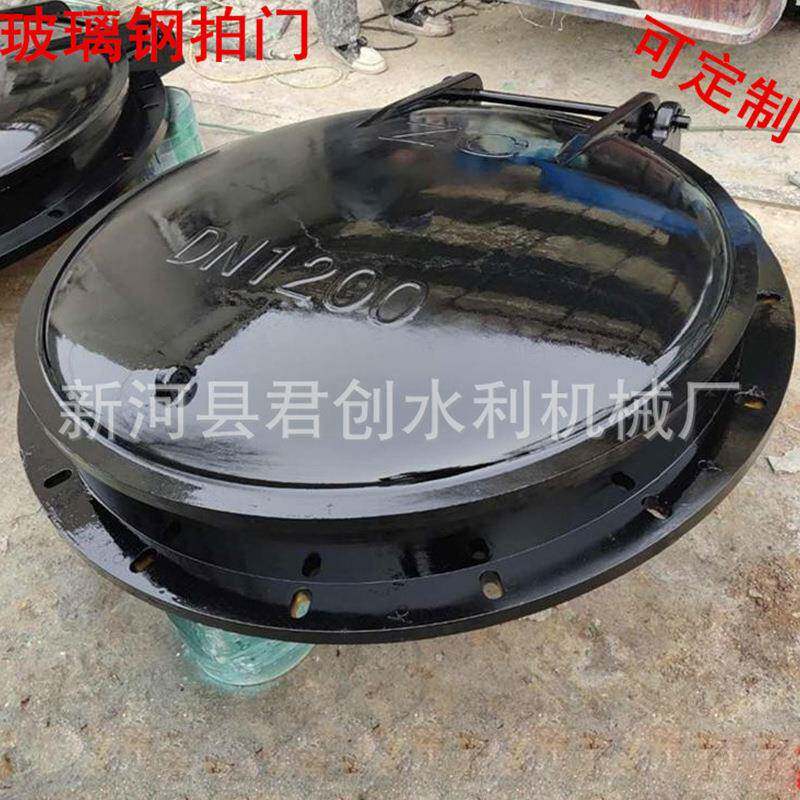 泵拍站河道防灌门铸铁不锈钢浮倒CWI玻璃钢复合材料止箱回水利闸