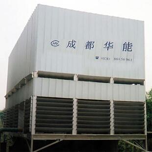 喷雾低噪玻璃钢方形冷却塔冶金化工中央空调干湿冷却塔 成都华能