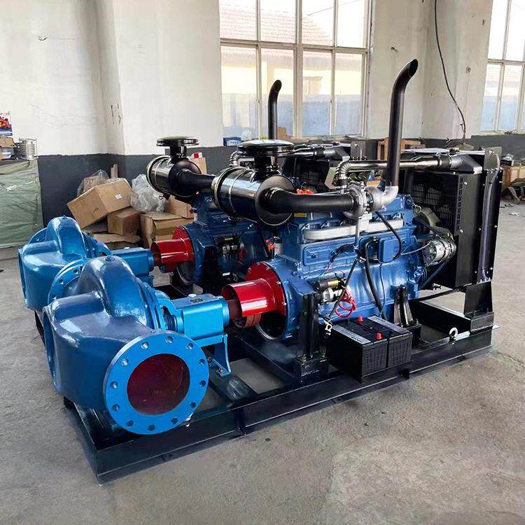 柴油消防机组柴油机消防泵大型双动力消防泵