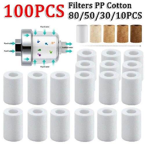 2-100pcs Universal Faucet Filters PP Cottons Water Outlet