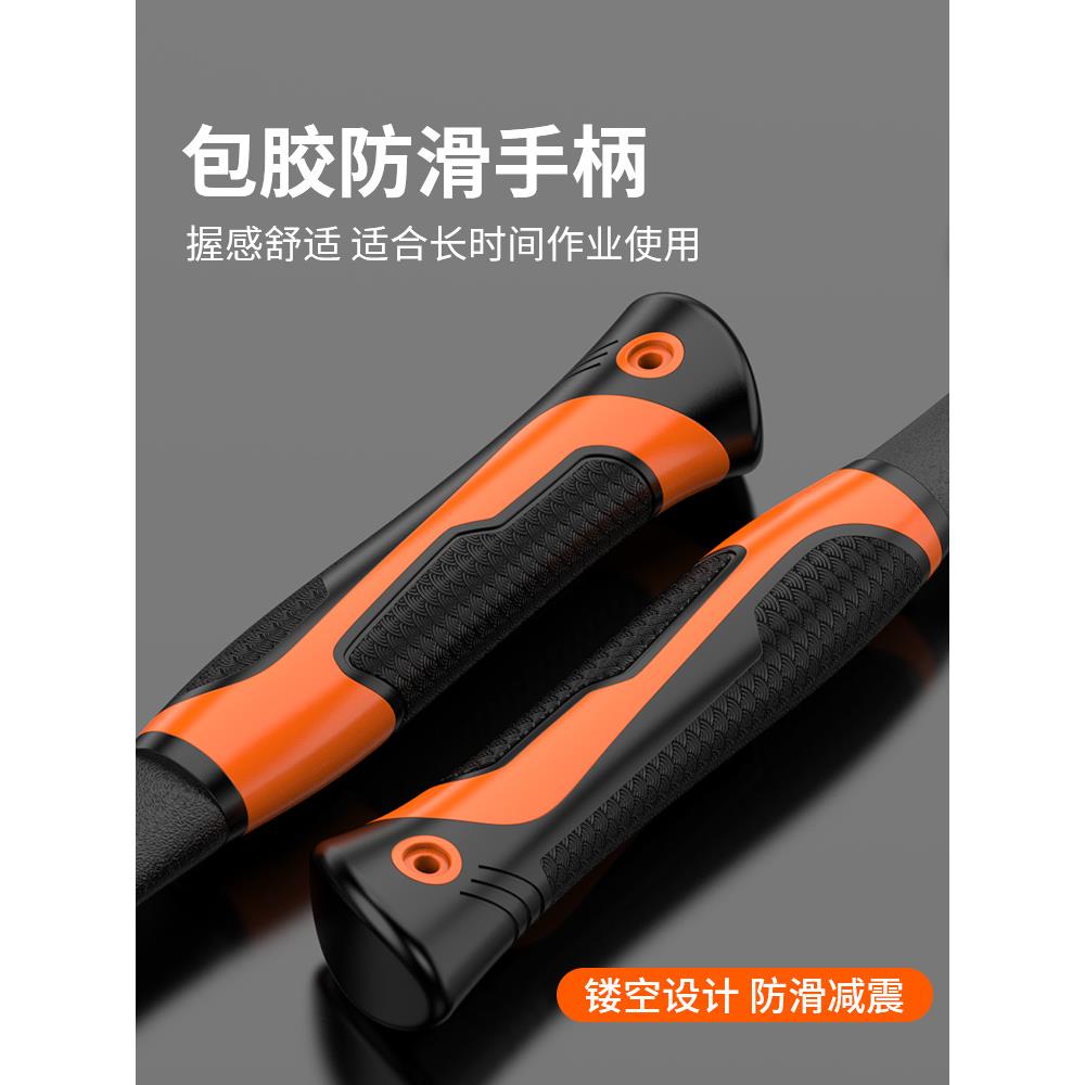 矿地质锤专探业质勘锤尖头锤子工具地钣金焊渣NJC户外探物钉头榔