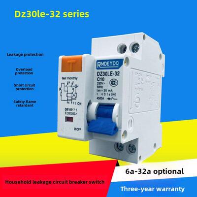 DZ30LE-32A家用小型漏电保护器DPN空气开关双进双出双线16a20a25A