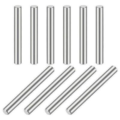 uxcell 10Pcs 1.5mm 2mm 4mm 5mm Dowel Pin Length 10mm-80mm