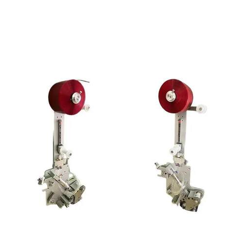 简易高精度开式纸袋撕纸贴料机易撕胶带贴纸