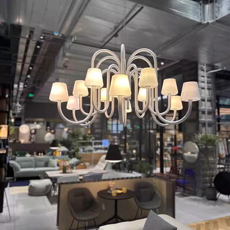 丹麦HAY Apollo Chandelier设计师别墅挑空客厅餐厅楼梯中古吊灯