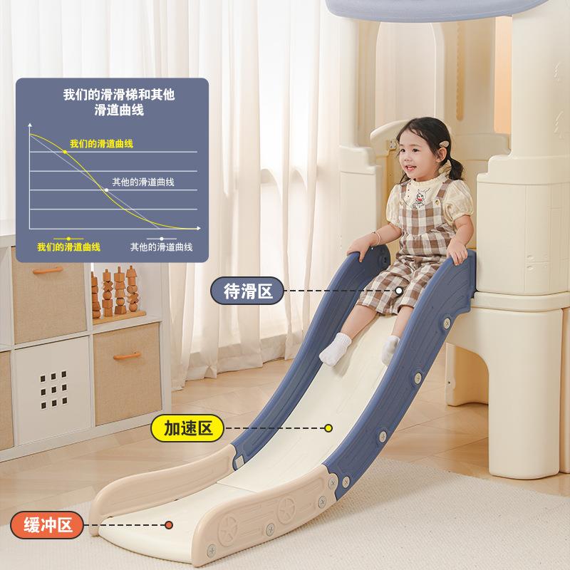 儿童滑梯室内家用滑滑梯多功能滑梯秋千组合小神童家庭小型游乐园