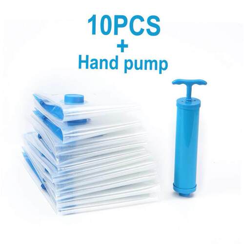 10PCS vacuum bag gift Electric pump vacuum storage bags