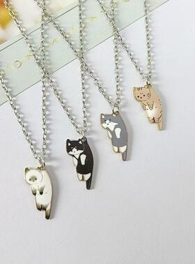 猫咪吊坠高颜值生日礼物