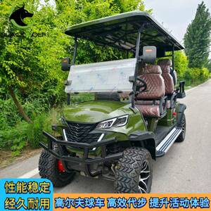 厂家高尔夫球车维护简单灵活调度乘坐舒适电动高尔夫球车