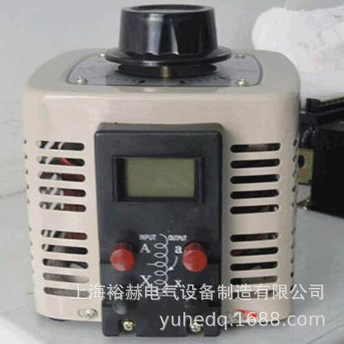 厂家供应单相220V交流接触式调压器0-300V可调TDGC2设备隔离调试