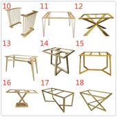 会议办公桌桌脚铁餐桌茶TC 05100几支架吧台桌架支艺撑脚金属桌腿