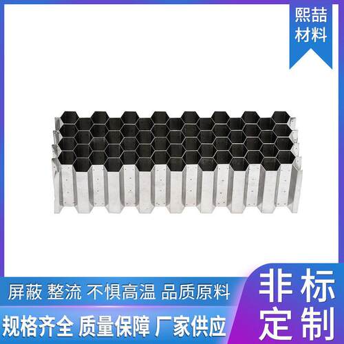 铝蜂窝整流器屏蔽波导窗用04不锈钢蜂窝芯六角型16不锈钢蜂窝片