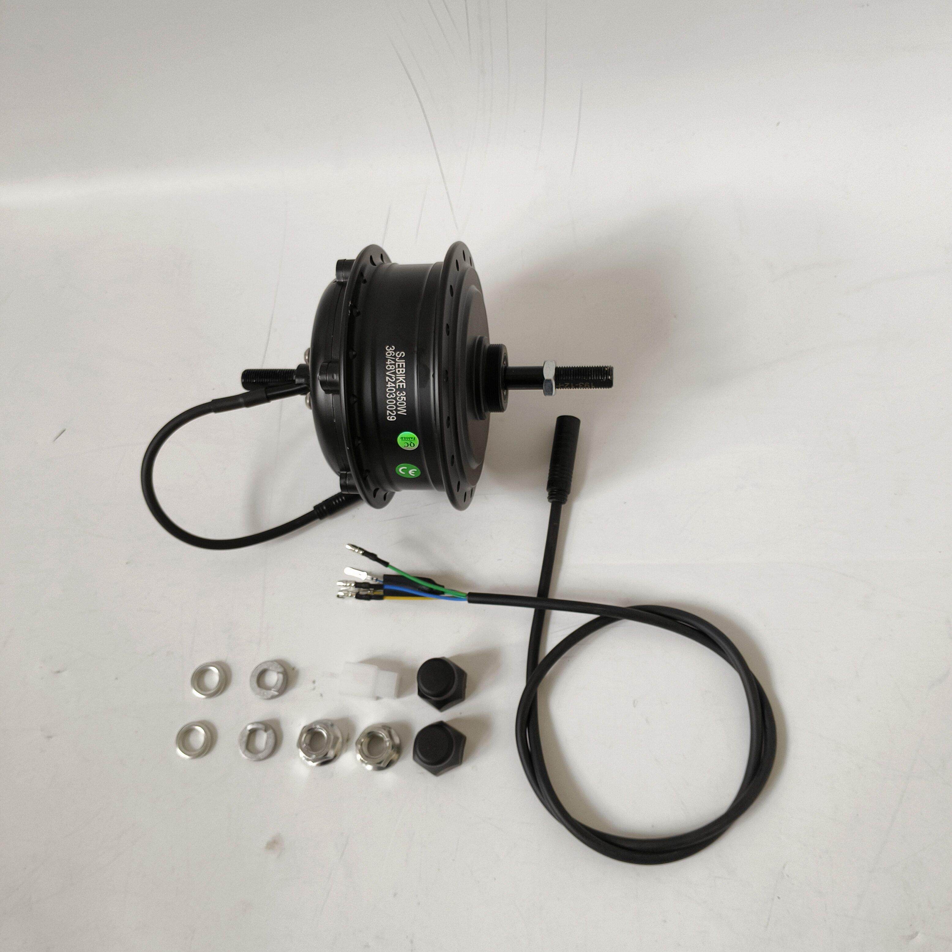 锂电助力登山车专用轮毂电机36V250W山地变速自行车后驱旋式电机