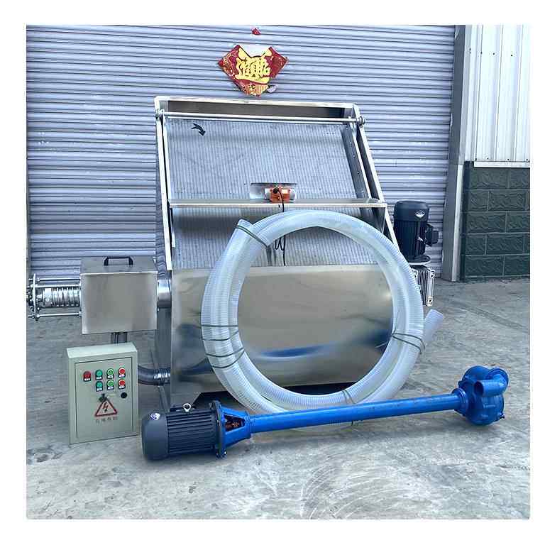 鹅湖南斜筛SCL式干湿禽固液分离机设备家粪便猪鸭粪水养殖污水脱