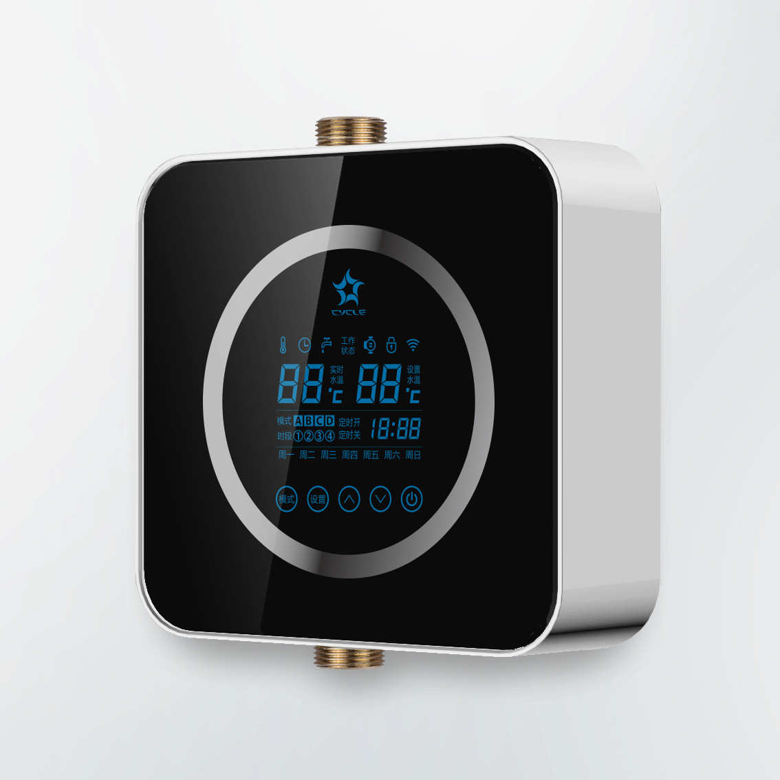 W1型 酒店别墅 热水器回水 智能热水循环系统 智能增压泵21