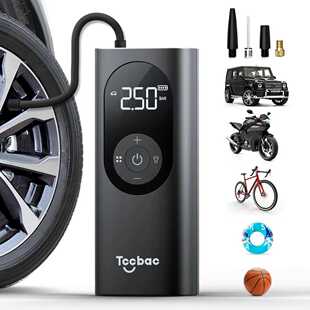 新款 打气筒 车载充气泵打气泵电动小轿车用轮胎无线迷你汽车便携式