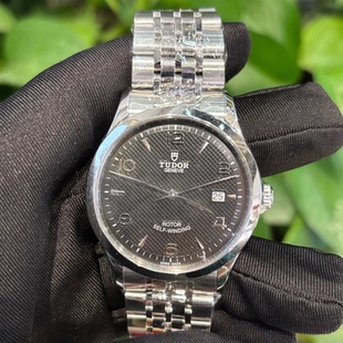 未使用9.9新 0002 帝舵1926系列精钢自动机械腕表39MM男表91550