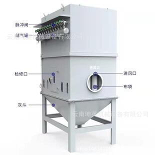 彝良县高温锅炉除尘器 空气污染环保除尘设备 脉冲布袋除尘器改造