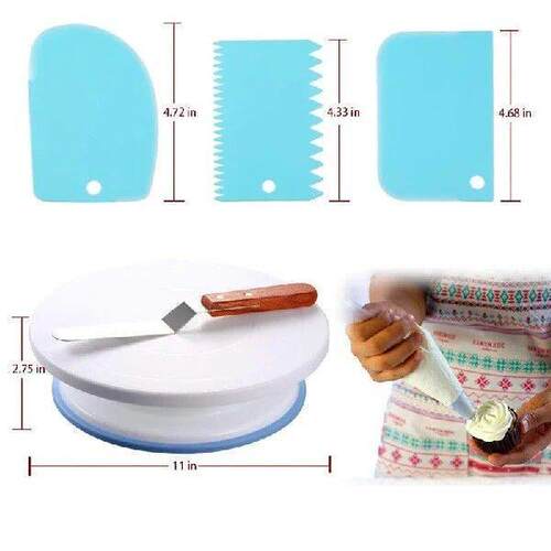 42pcs Pastry Turntable Kit Baking Tools Cake Decorating