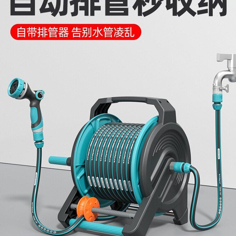 浇花水管花园水枪浇水喷枪压洒水喷头淋花庭院浇菜自动收管