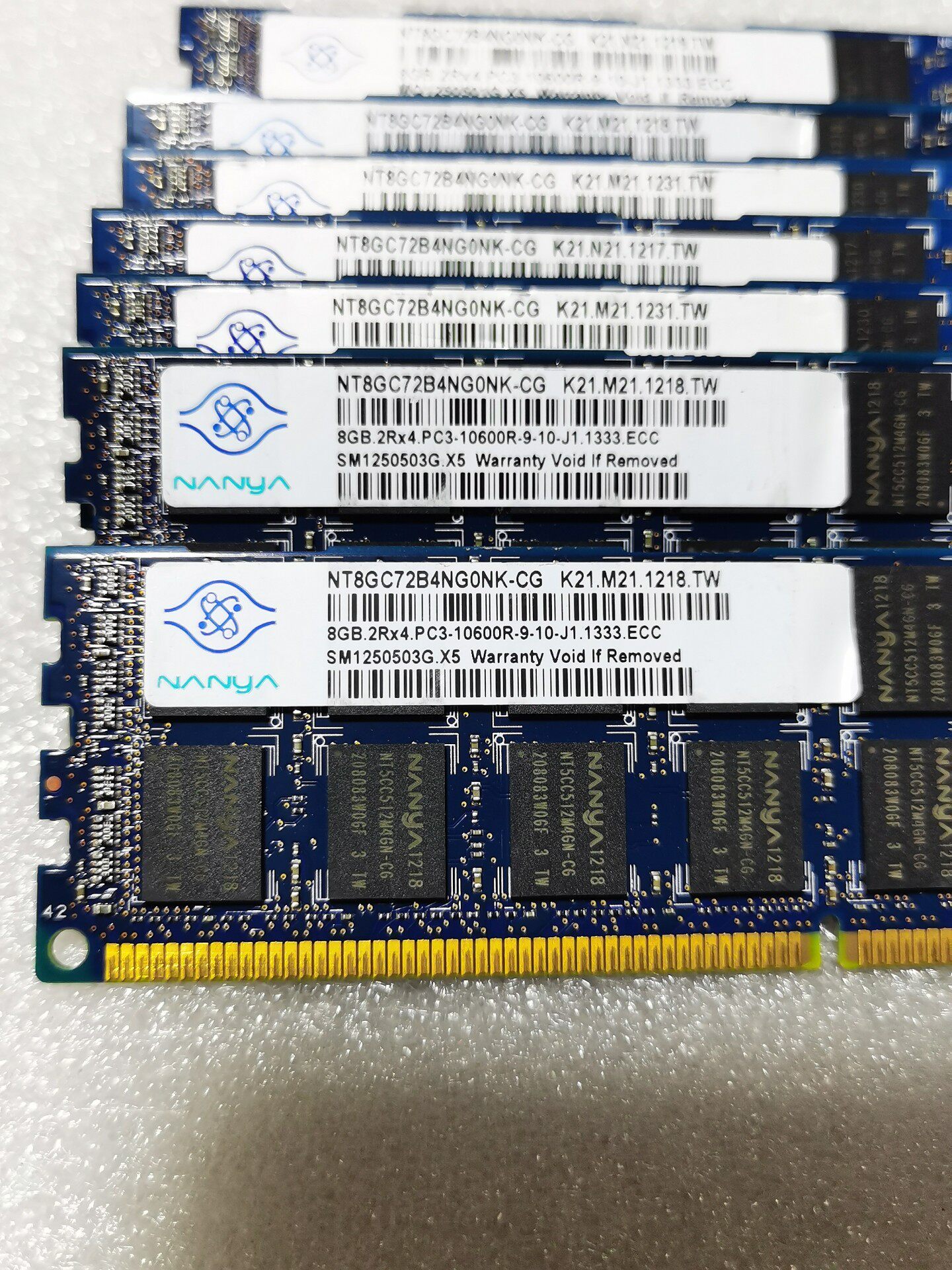 南亚NANYA   DDR3 8G 2R*4 PC3-160