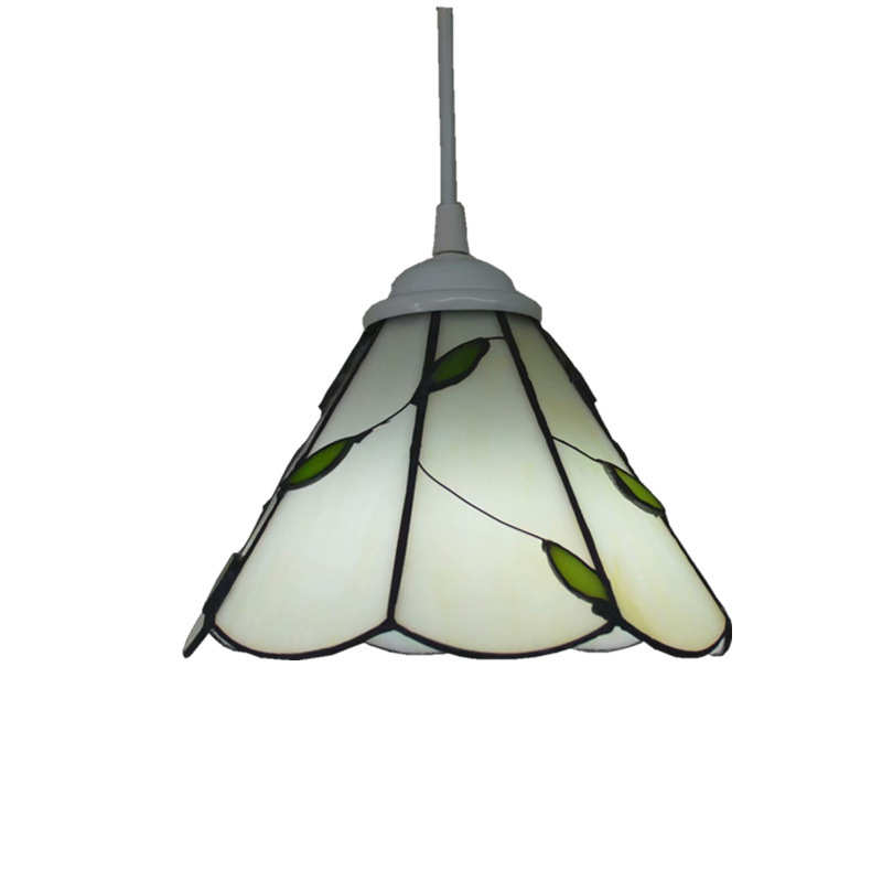 宝华蒂凡尼灯饰彩色玻璃艺术创意过道阳台玄关走廊吧台欧式小吊灯