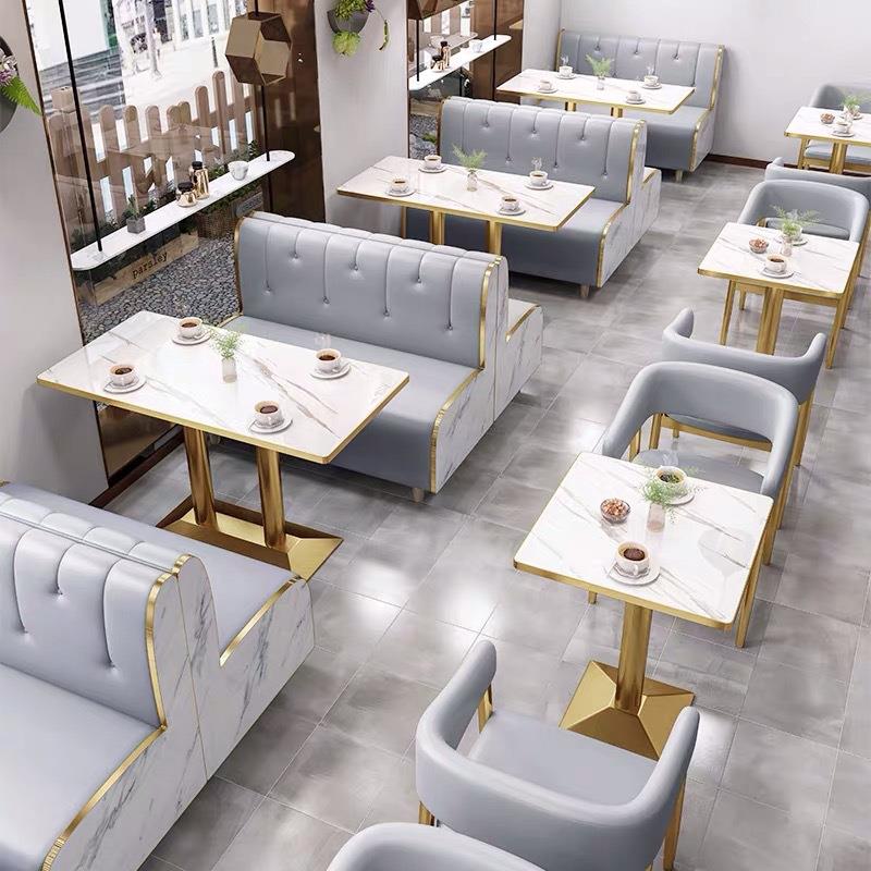 火锅餐饮汉堡用餐沙发网卡座茶店红桌椅商用甜品火锅店小吃家具餐