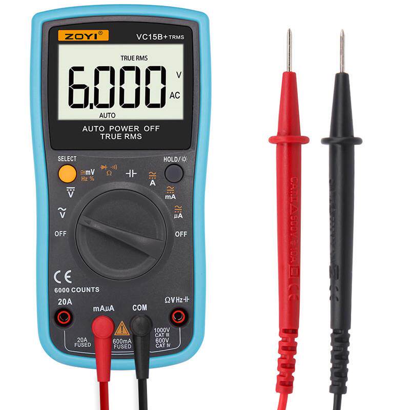 ZOYI众仪VC17B+ VC15B+高精度数字万用表自动量程防烧表电工