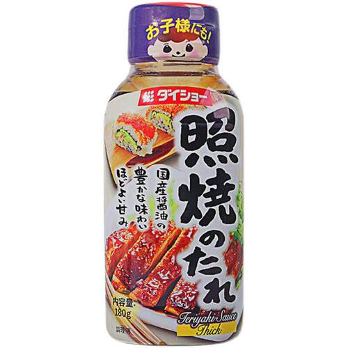 日本进口大逸昌儿童照烧汁宝宝日式鸡腿盖饭蒲烧鳗鱼调味叉烧酱汁