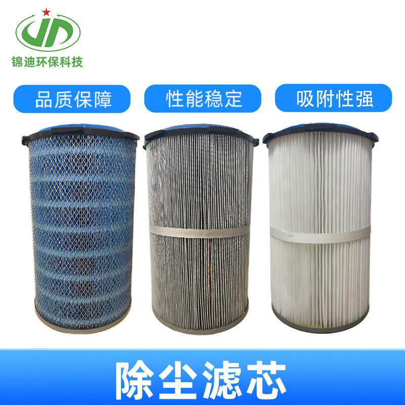 六耳快拆除尘滤筒脉冲滤芯粉末回收除尘器喷砂抛丸机静电喷塑滤芯