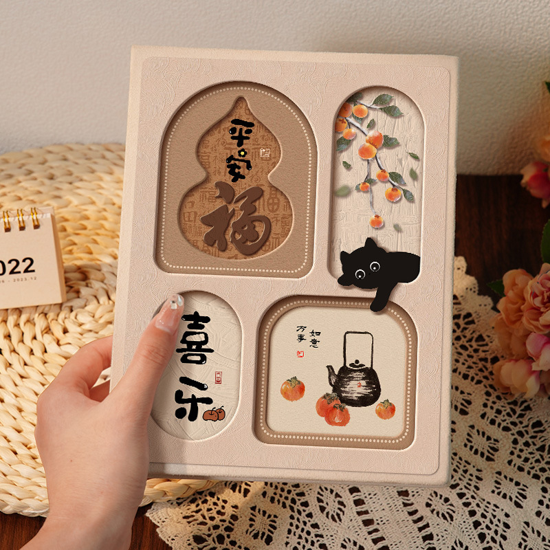 记录本纪念册家庭宝宝卡册收纳