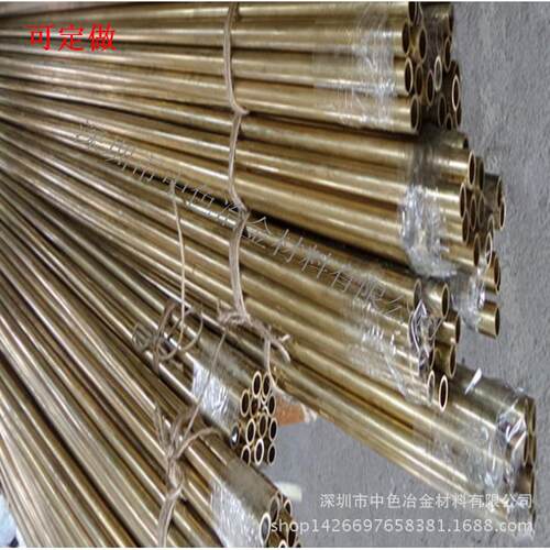 高质量H65 H62黄铜毛细铜管 厚壁黄铜管 紫铜管 可切割