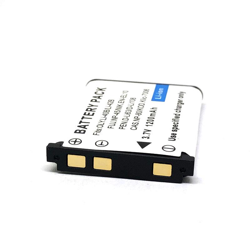 Li42B Li40B ENEL10 NP45A NP80 NP82 KLIC7006 DLi63 电池充电器