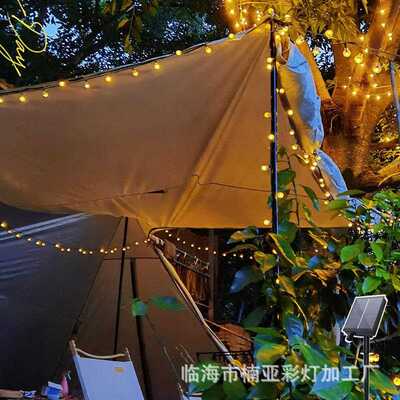 新款球气泡球水晶球太阳日能户外球灯防水灯圆彩露营节PZN庭院装