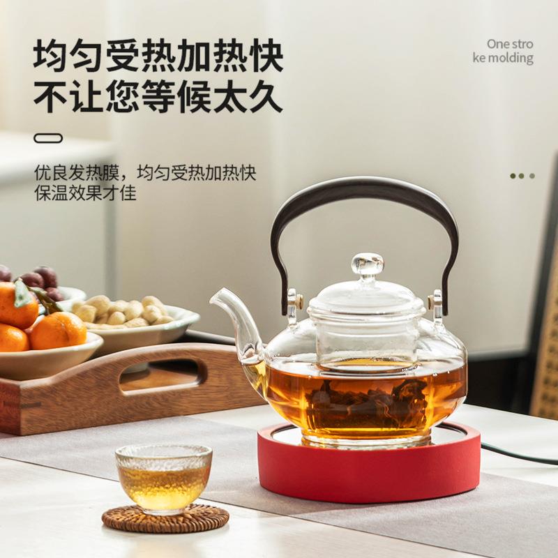 恒温电炉智能保温底座家用室内电炉套装茶水分离玻璃壶宿舍加热器