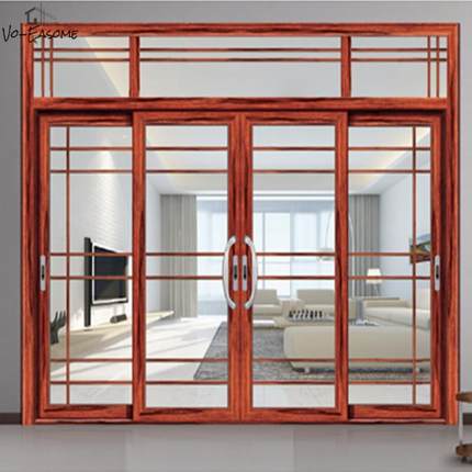 合铝金门窗直销产地豪华449隔实惠经济厨推拉门房门阳台门音