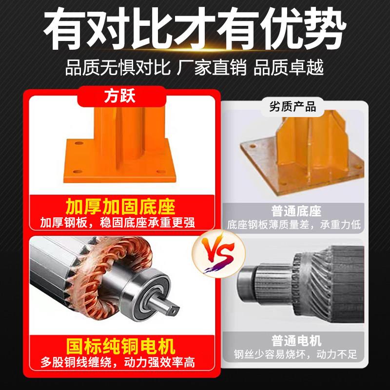 车载吊机12v24伏22v1吨小型电吊动升机悬臂架子提升降0随车起重机