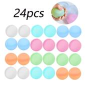 Adults Kids Boys Water Reusable Games Summer Silicone Balls