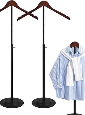 新款伸缩T恤展示架外套挂架展览丁字架服装店T形架 T字架成人童装