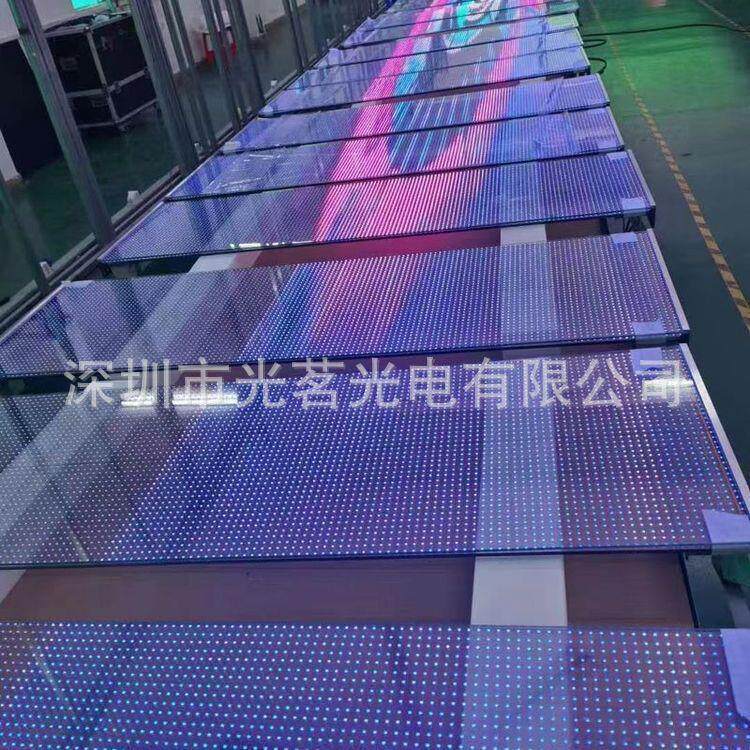 厂家供应圆饼透明屏 橱窗高清LED玻璃屏透明屏LED玻璃屏LED圆饼屏