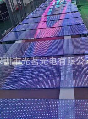 厂家供应圆饼透明屏 橱窗高清LED玻璃屏透明屏LED玻璃屏LED圆饼屏