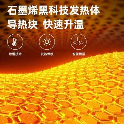 石墨烯墙暖画碳晶电热板全屋取暖家用速热暖气片浴室壁挂式电暖器