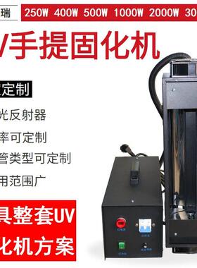 2000w手提UV固化机厂家 手提式紫外线固化机 3kw手提uv固化机