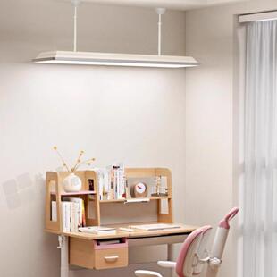 国标教室灯4000K全光谱led办公室防眩护眼灯学校教室照明吊灯