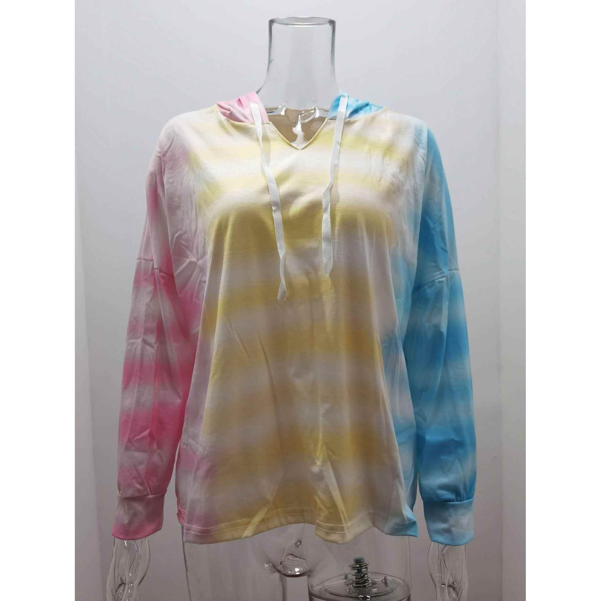 women for T-shirt sweatshirt casual pullover long-sleeved