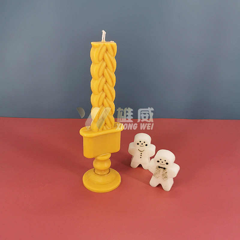 风蜡烛ins模具烛台欧式模具器皿烛台模具麻花蜡烛蜡烛烛台