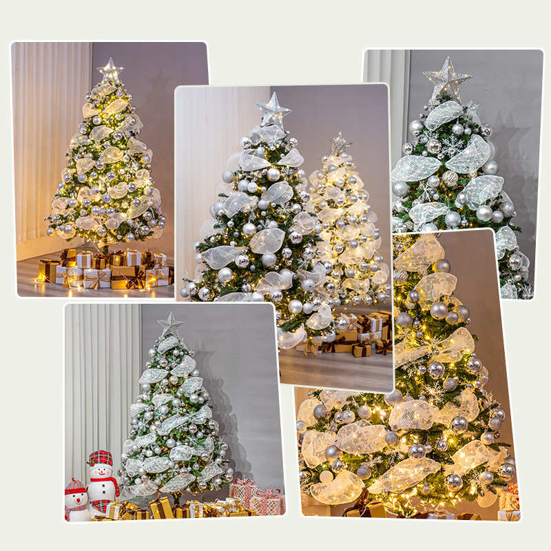 圣诞树套餐家用加密diy发光大型摆件2024新款高级感ins圣诞节装饰