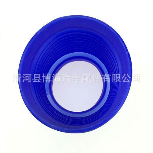 110-130mm伸缩硅胶波纹管耐高温耐老化防尘套防震硅胶软连接管